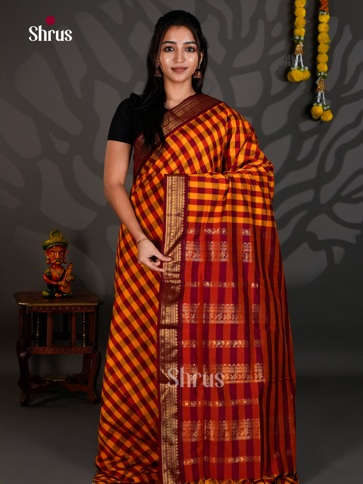 Kalyani Cotton Saree - ECS25024 - Shop on Shrus.com