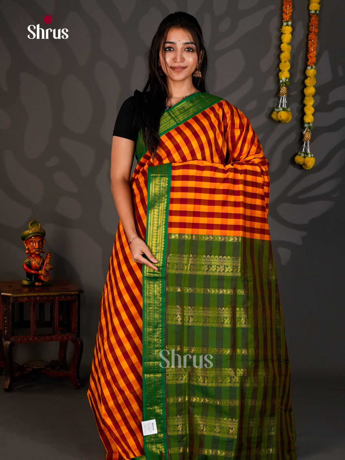 Kalyani Cotton Saree - ECS25025 - Shop on Shrus.com