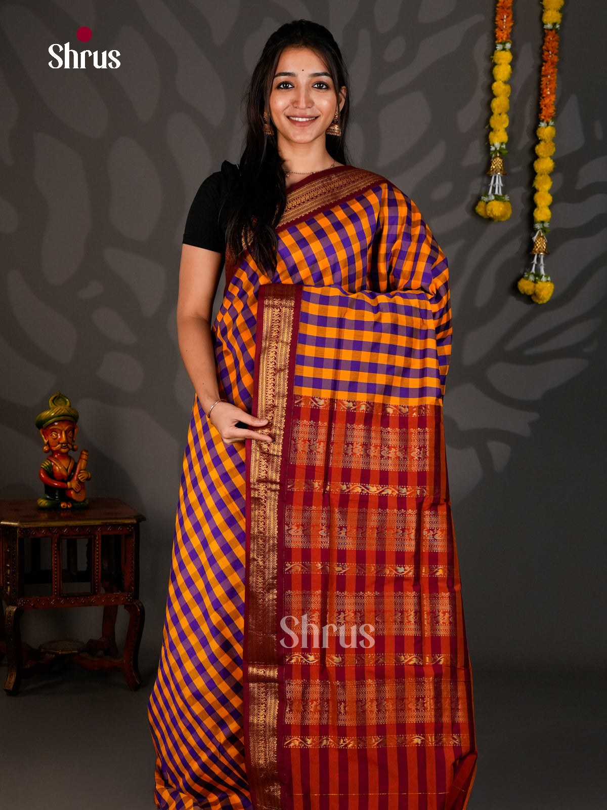 Kalyani Cotton Saree - ECS25028 - Shop on Shrus.com