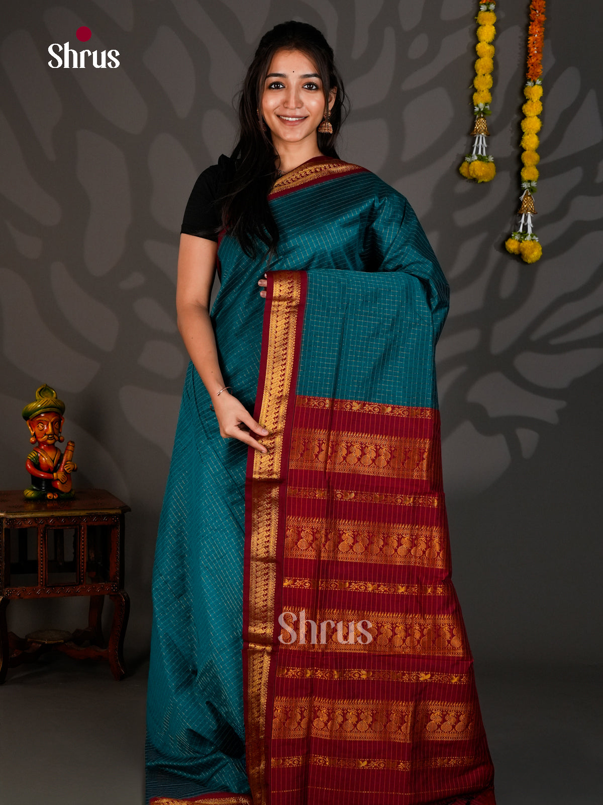 Kalyani Cotton Saree - ECS25030 - Shop on Shrus.com