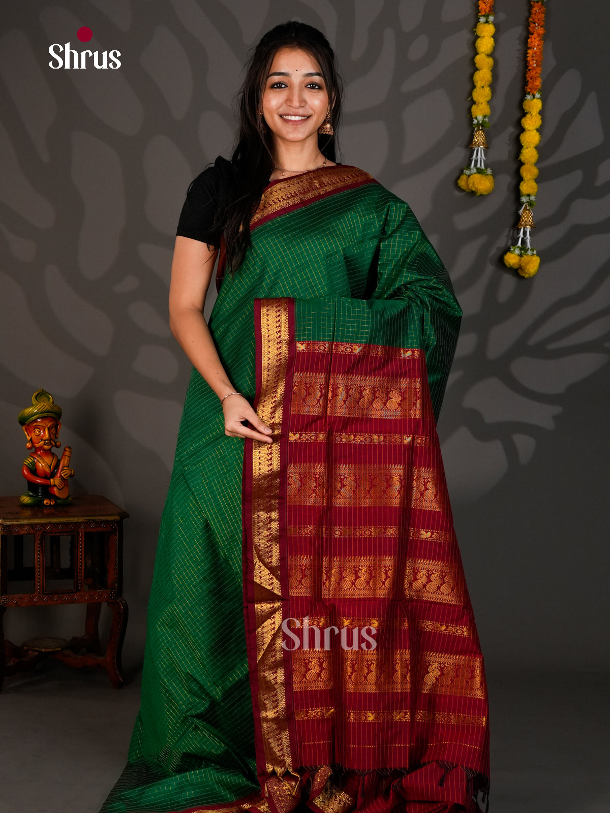 Kalyani Cotton Saree - ECS25033 - Shop on Shrus.com