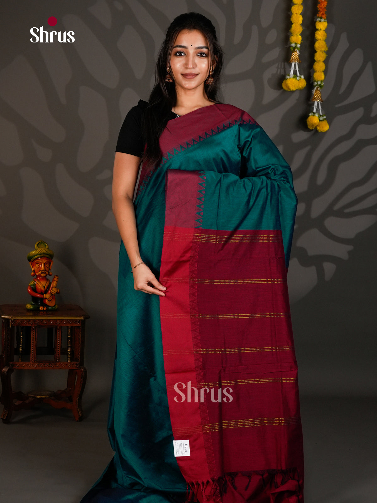 Kalyani Cotton Saree - ECS25044 - Shop on Shrus.com