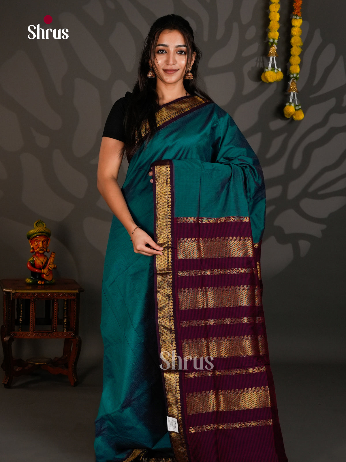 Kalyani Cotton Saree - ECS25067 - Shop on Shrus.com