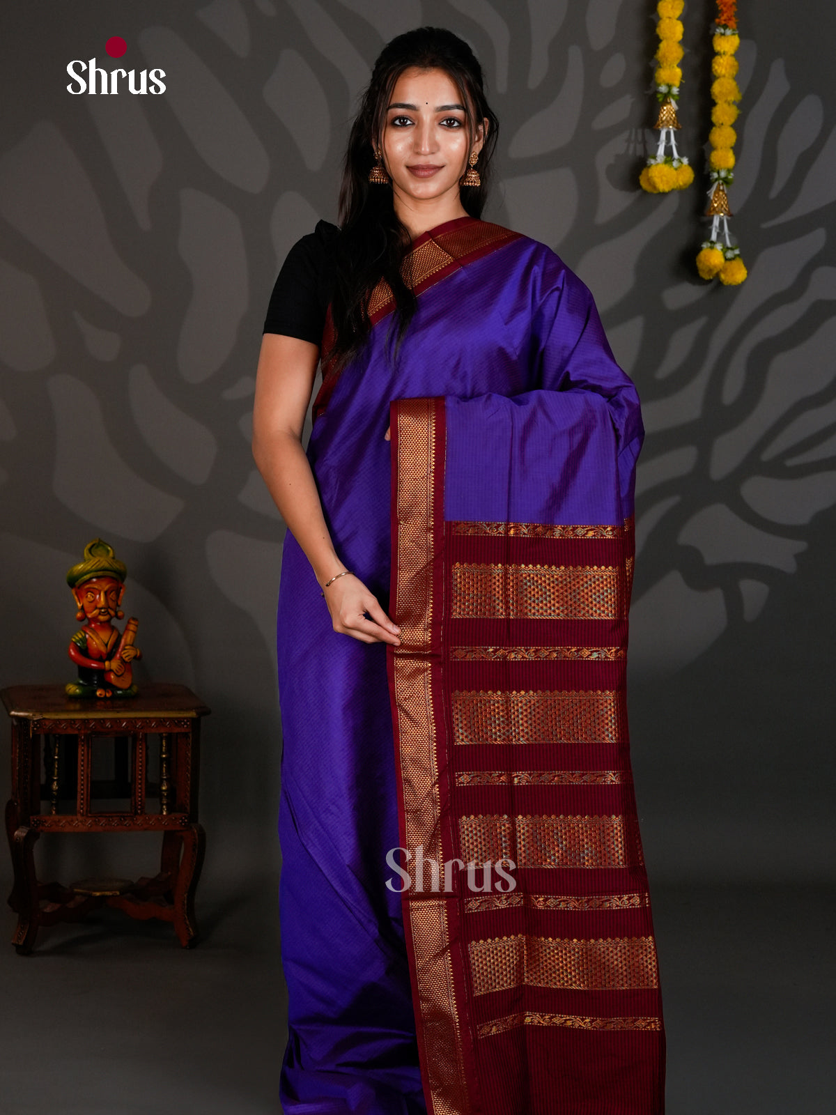 Kalyani Cotton Saree - ECS25069 - Shop on Shrus.com