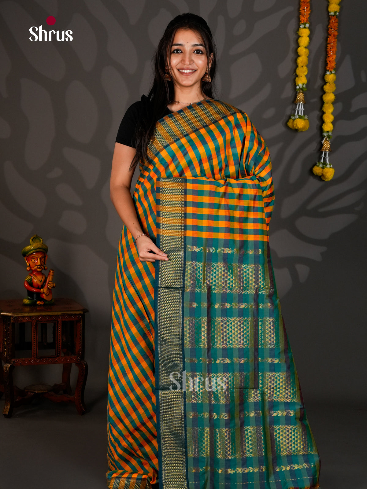 Kalyani Cotton Saree - ECS25075 - Shop on Shrus.com