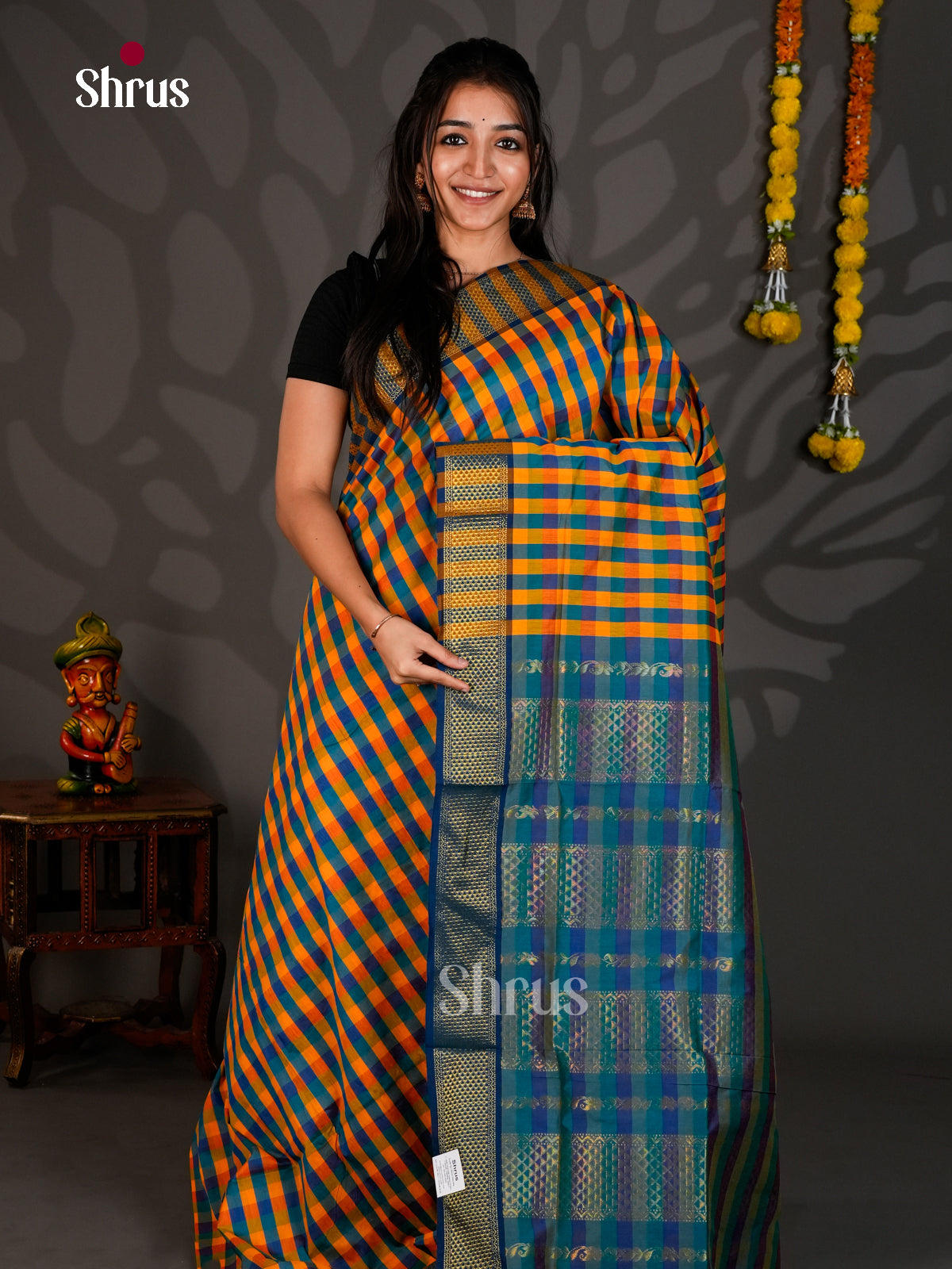 Kalyani Cotton Saree - ECS25077 - Shop on Shrus.com