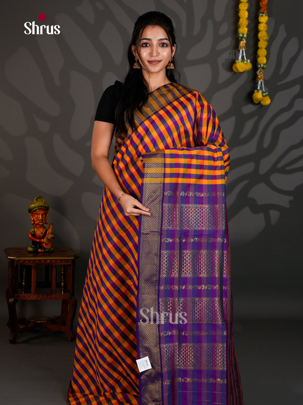Kalyani Cotton Saree - ECS25080 - Shop on Shrus.com