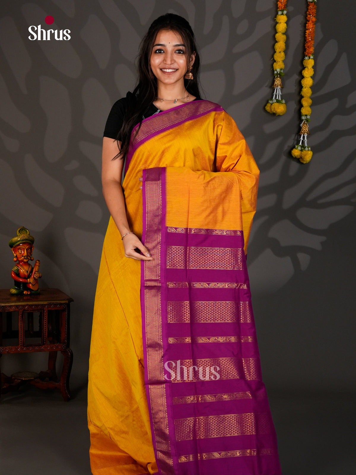 Kalyani Cotton Saree - ECS25083 - Shop on Shrus.com
