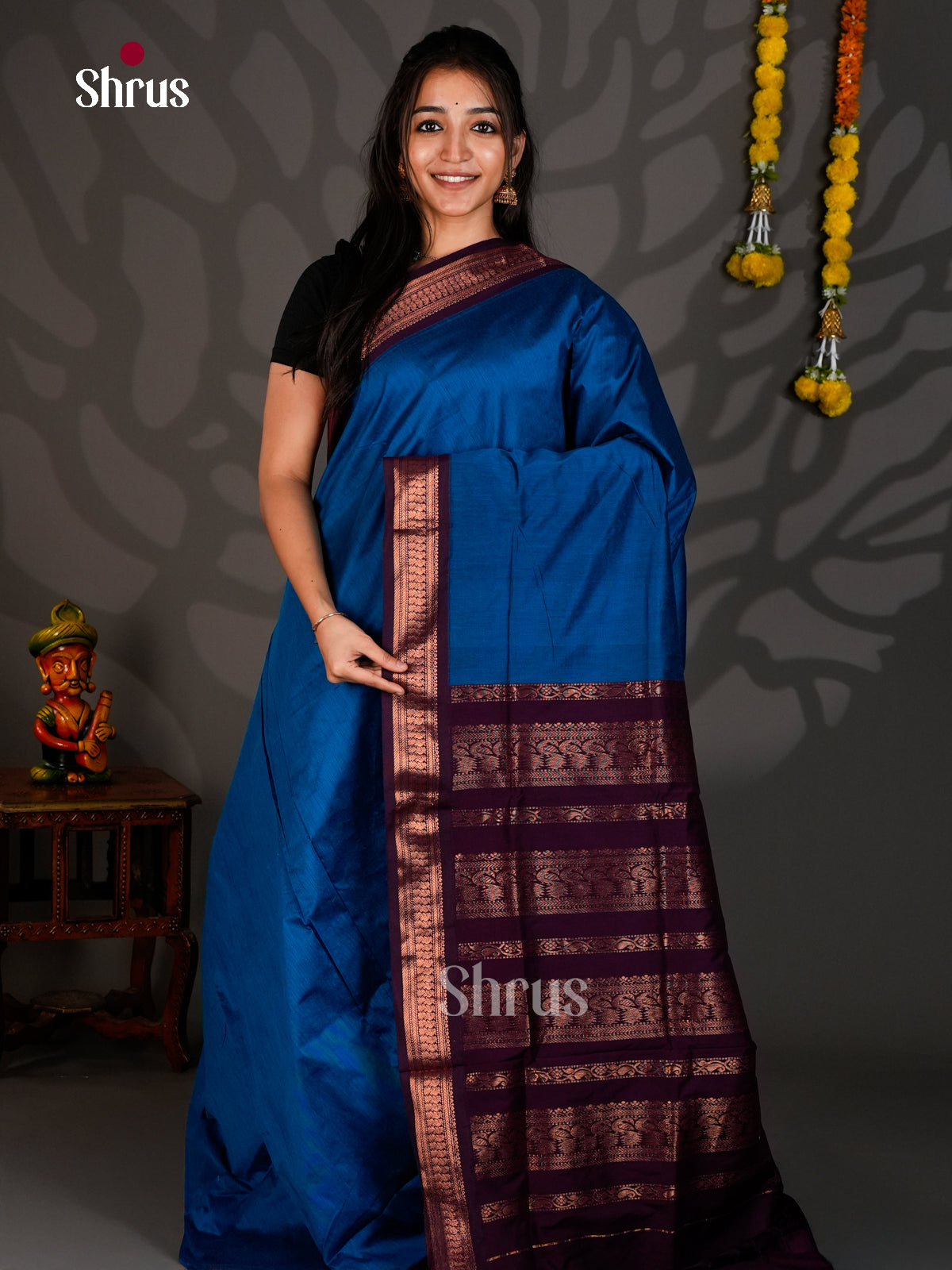 Kalyani Cotton Saree - ECS25086 - Shop on Shrus.com