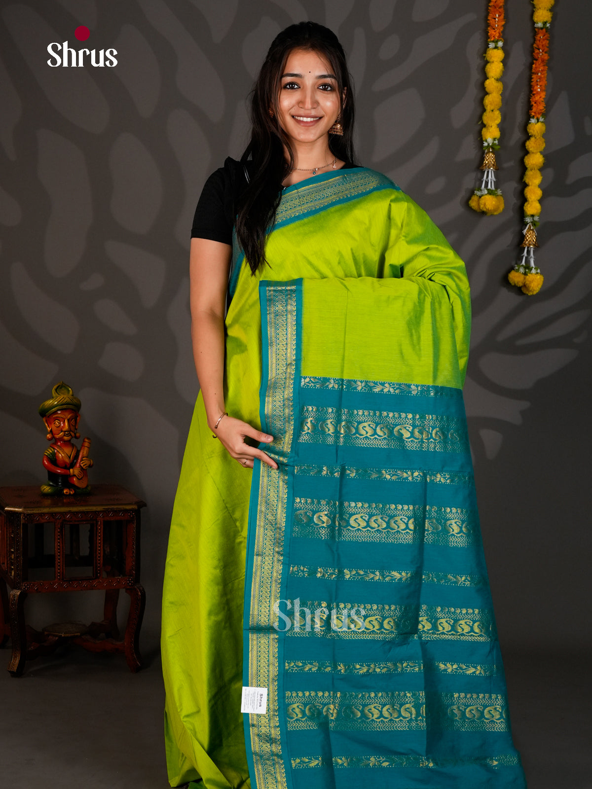 Kalyani Cotton Saree - ECS25096 - Shop on Shrus.com