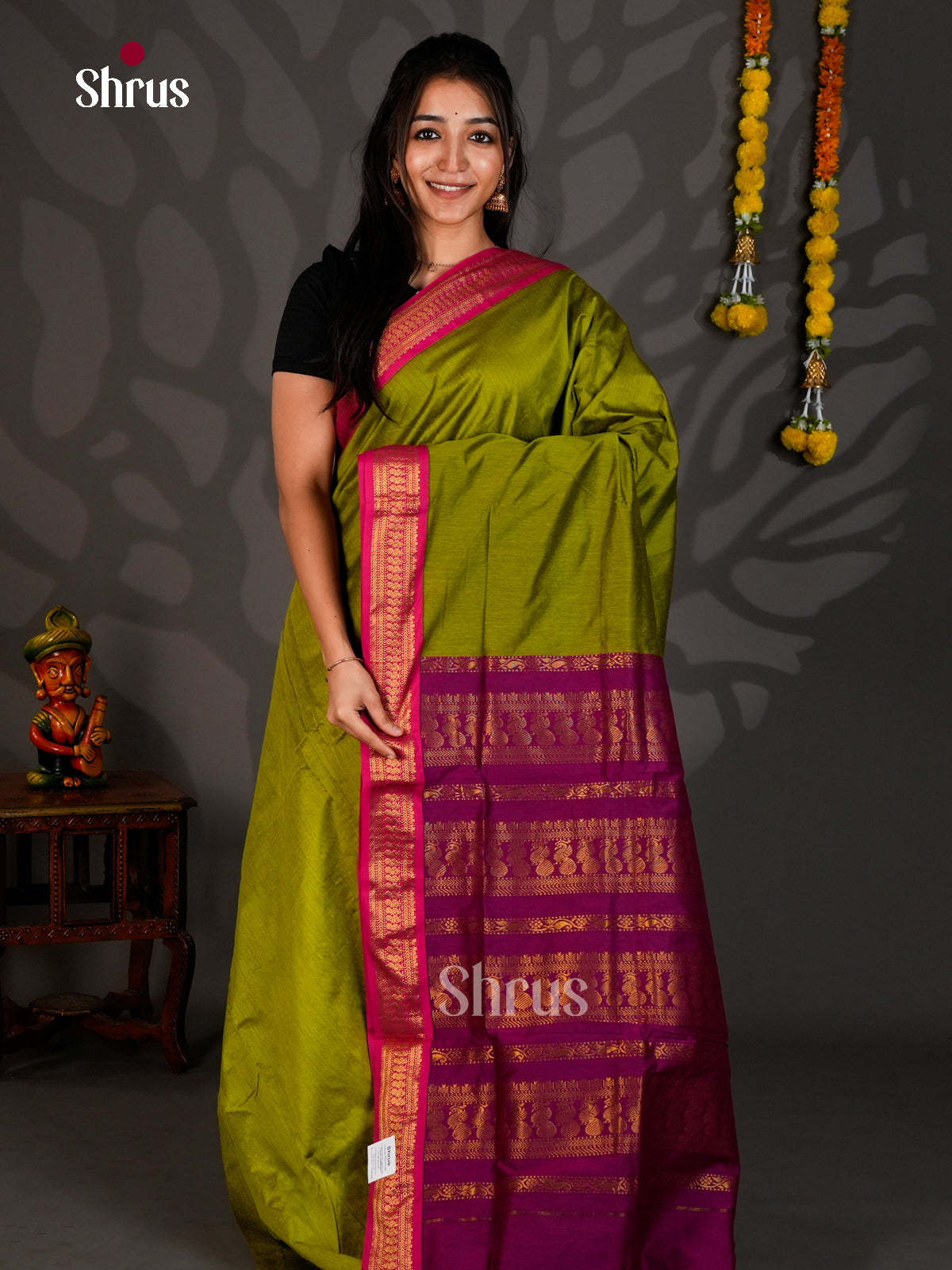 Kalyani Cotton Saree - ECS25097 - Shop on Shrus.com