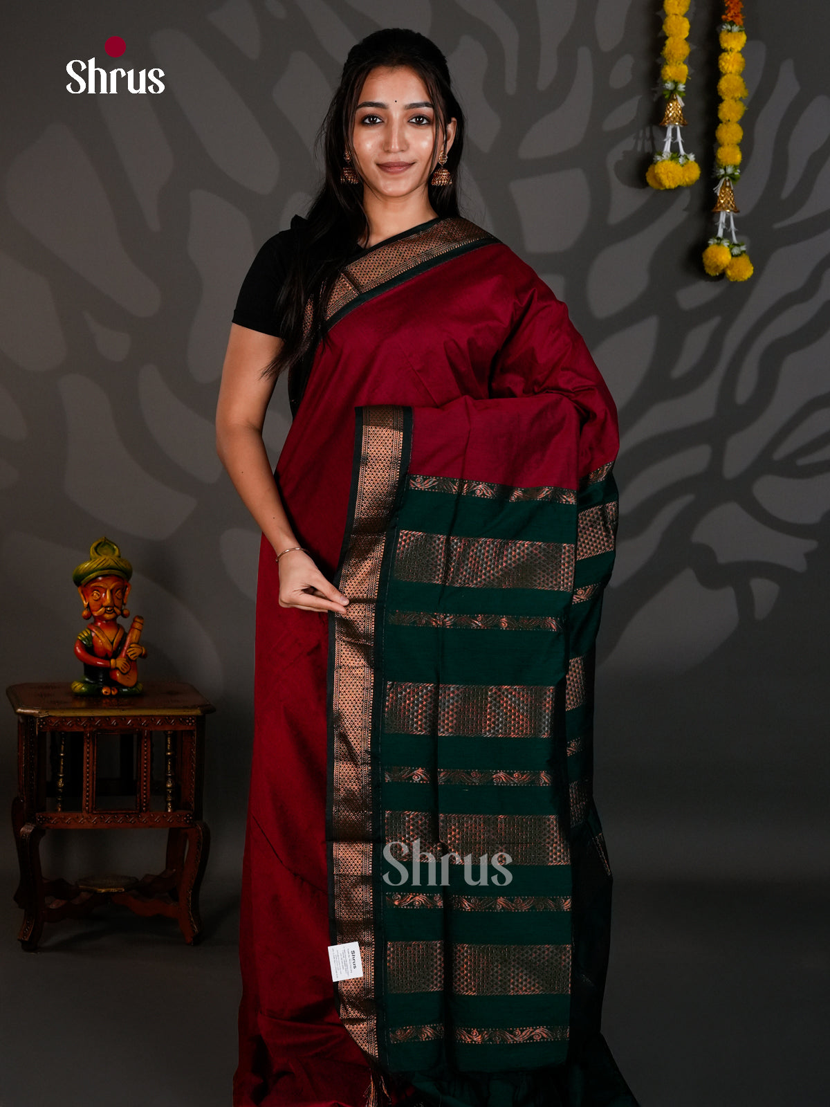 Kalyani Cotton Saree - ECS25100 - Shop on Shrus.com