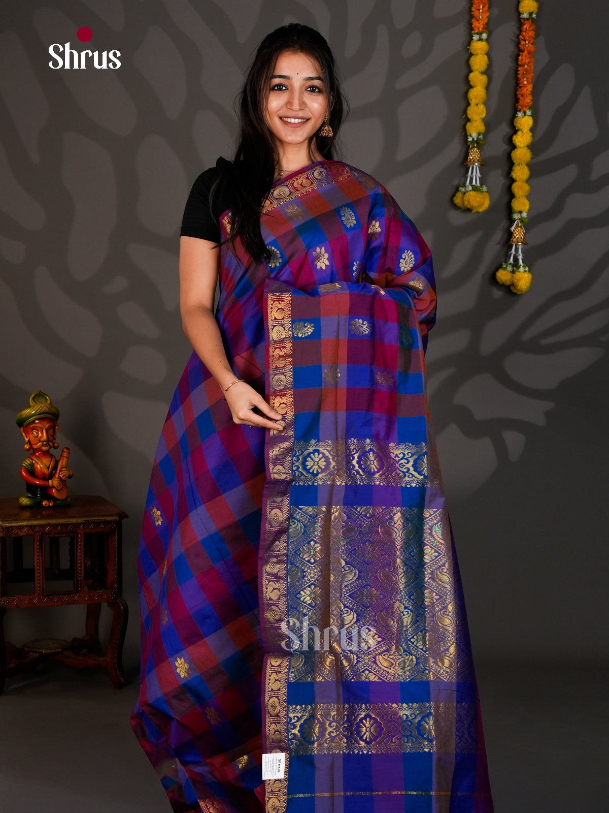 Kalyani Cotton Saree - ECS25118 - Shop on Shrus.com