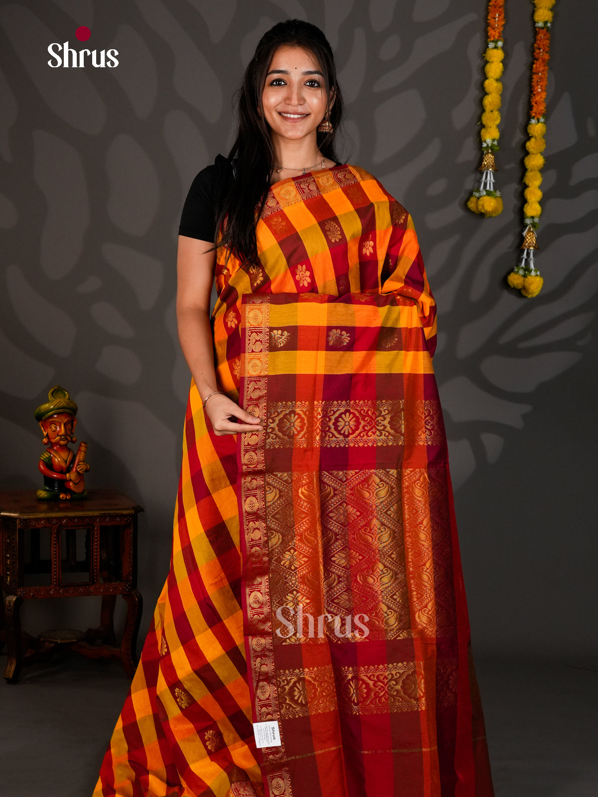 Kalyani Cotton Saree - ECS25123 - Shop on Shrus.com