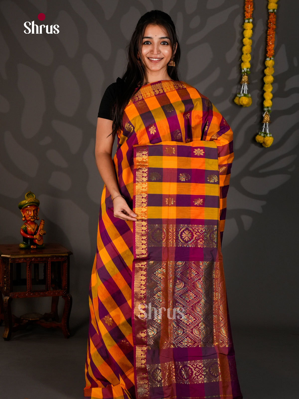 Kalyani Cotton Saree - ECS25124 - Shop on Shrus.com