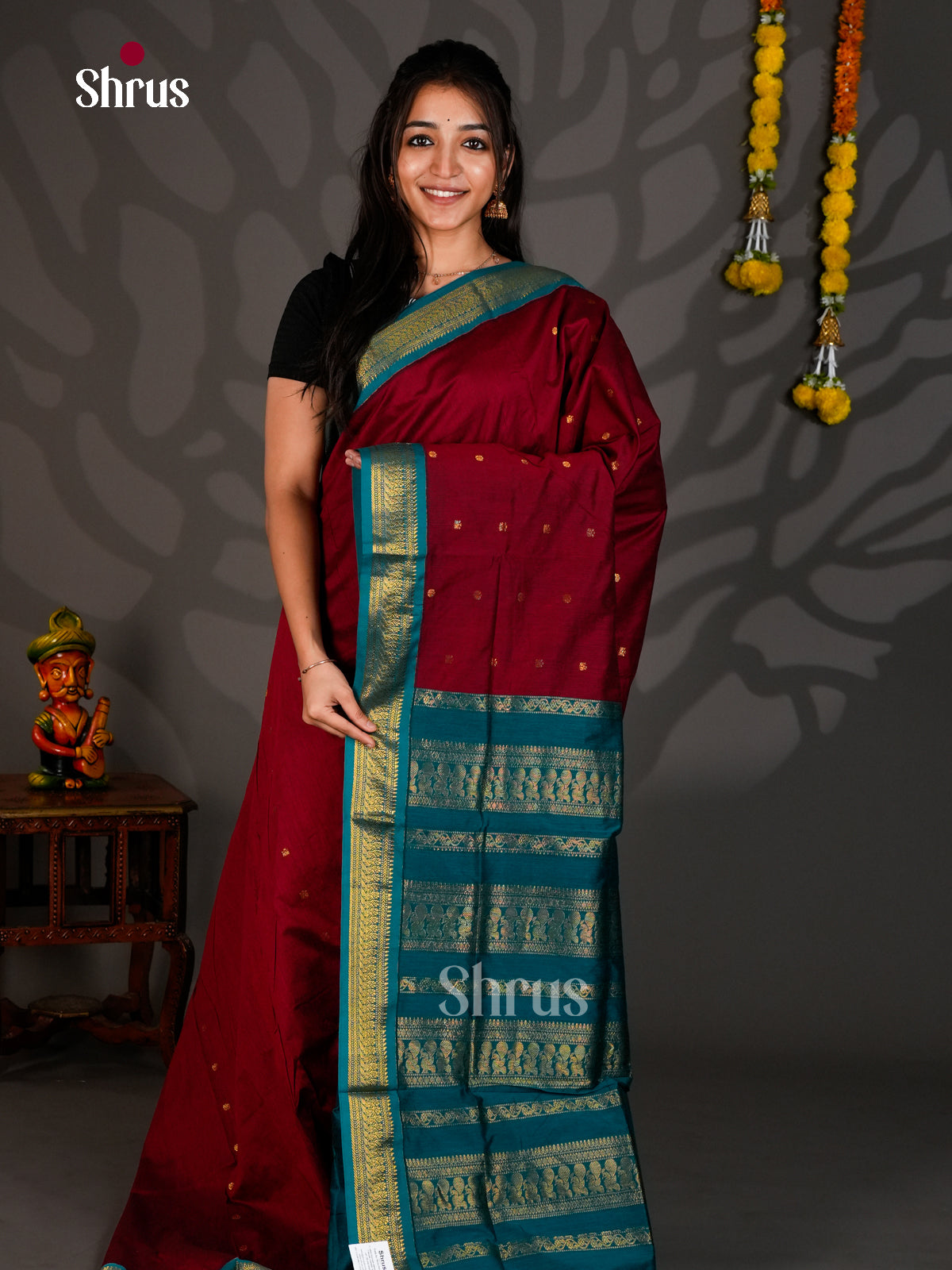 Kalyani Cotton Saree - ECS25139 - Shop on Shrus.com