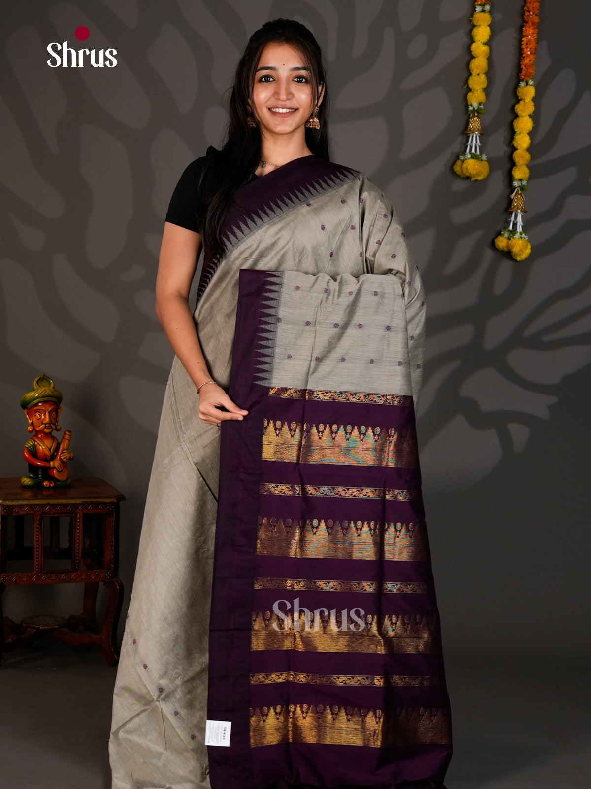 Kalyani Cotton Saree - ECS25141 - Shop on Shrus.com