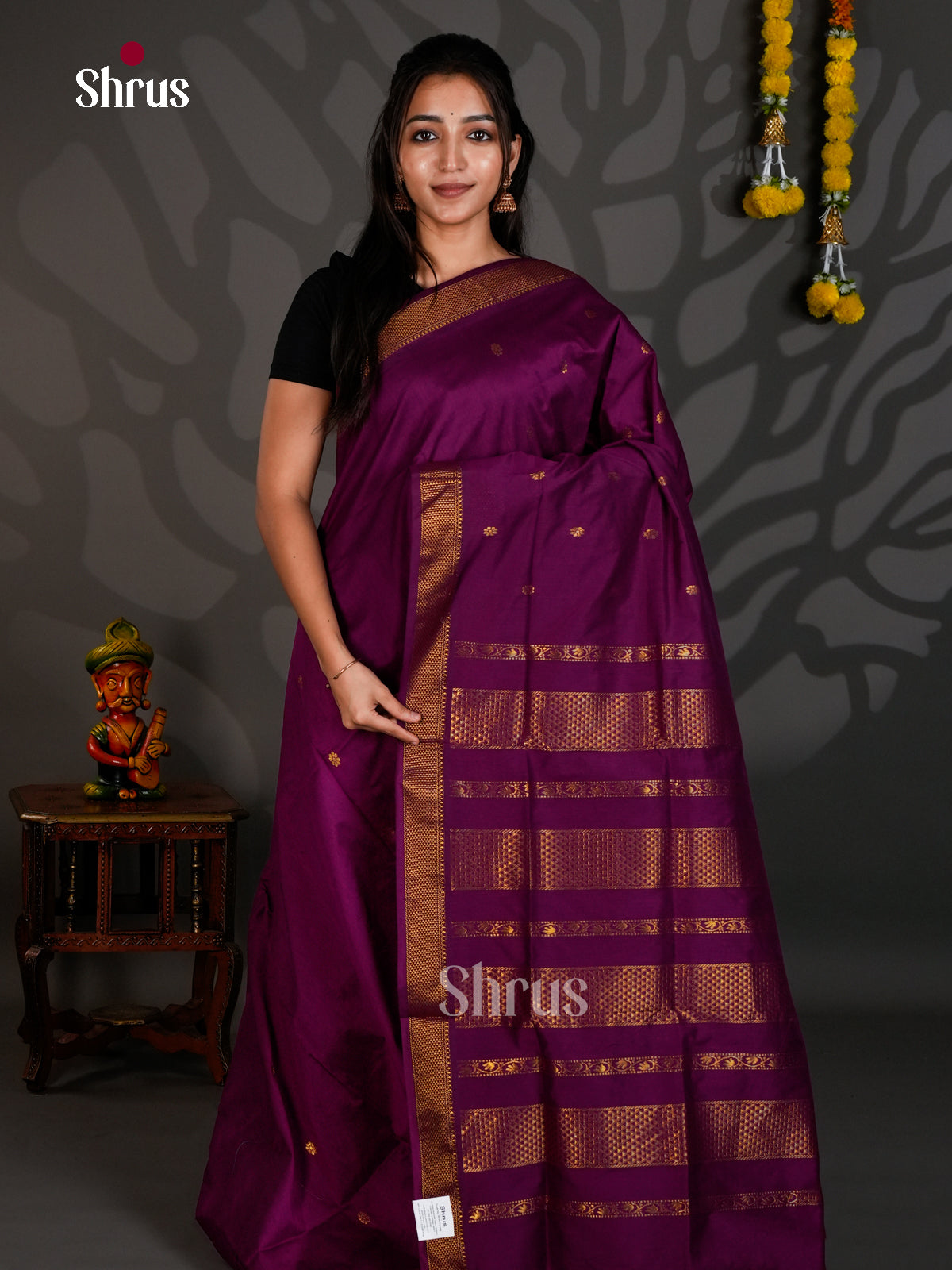 Kalyani Cotton Saree - ECS25145 - Shop on Shrus.com