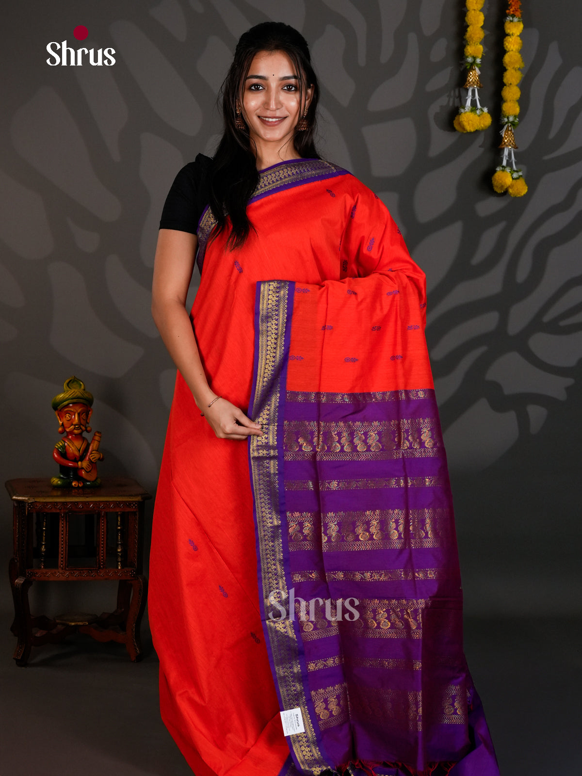 Kalyani Cotton Saree - ECS25149 - Shop on Shrus.com