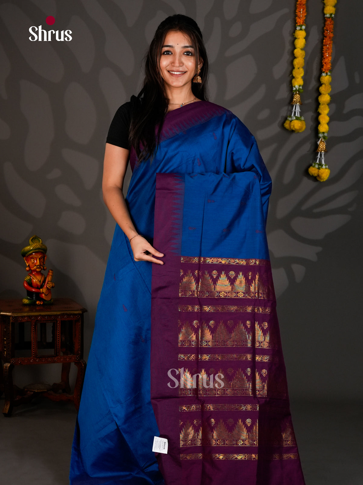 Kalyani Cotton Saree - ECS25152 - Shop on Shrus.com