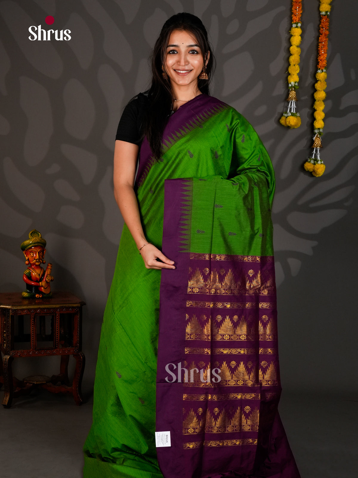 Kalyani Cotton Saree - ECS25157 - Shop on Shrus.com