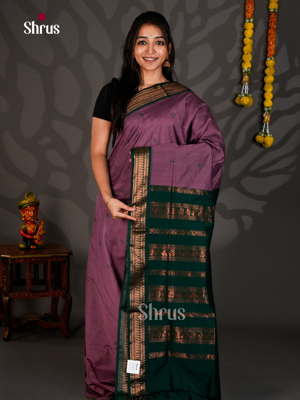 Kalyani Cotton Saree - ECS25158 - Shop on Shrus.com