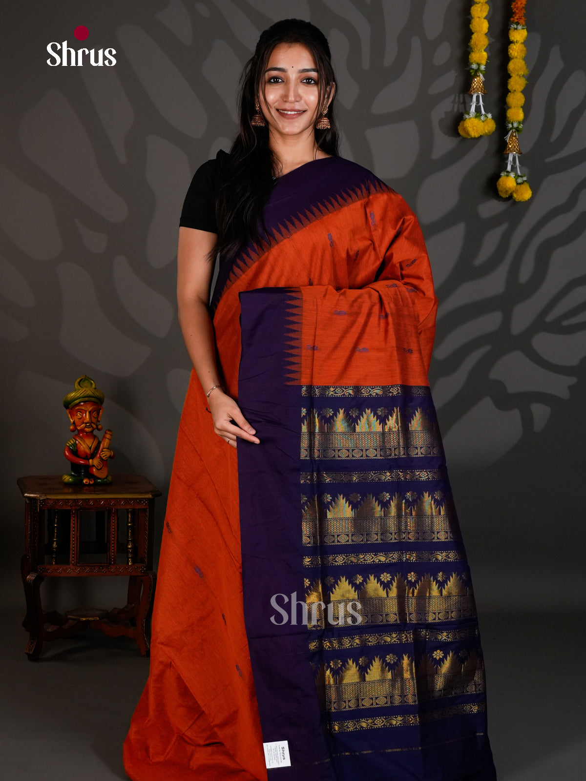 Kalyani Cotton Saree - ECS25160 - Shop on Shrus.com