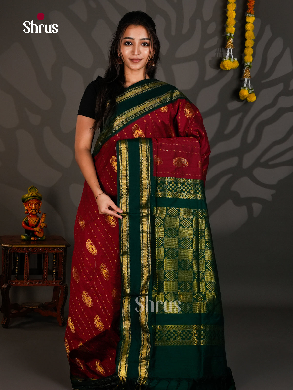 Kalyani Cotton Saree - ECS25169 - Shop on Shrus.com