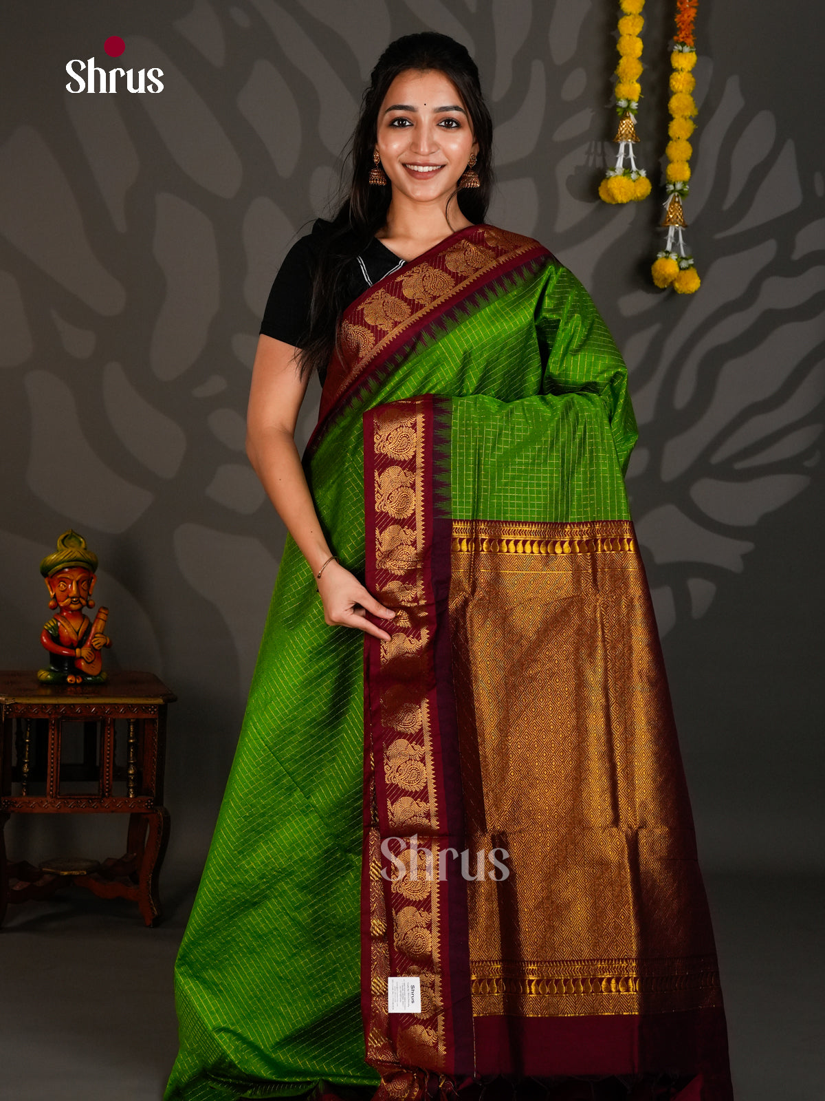 Kalyani Cotton Saree - ECS25177 - Shop on Shrus.com