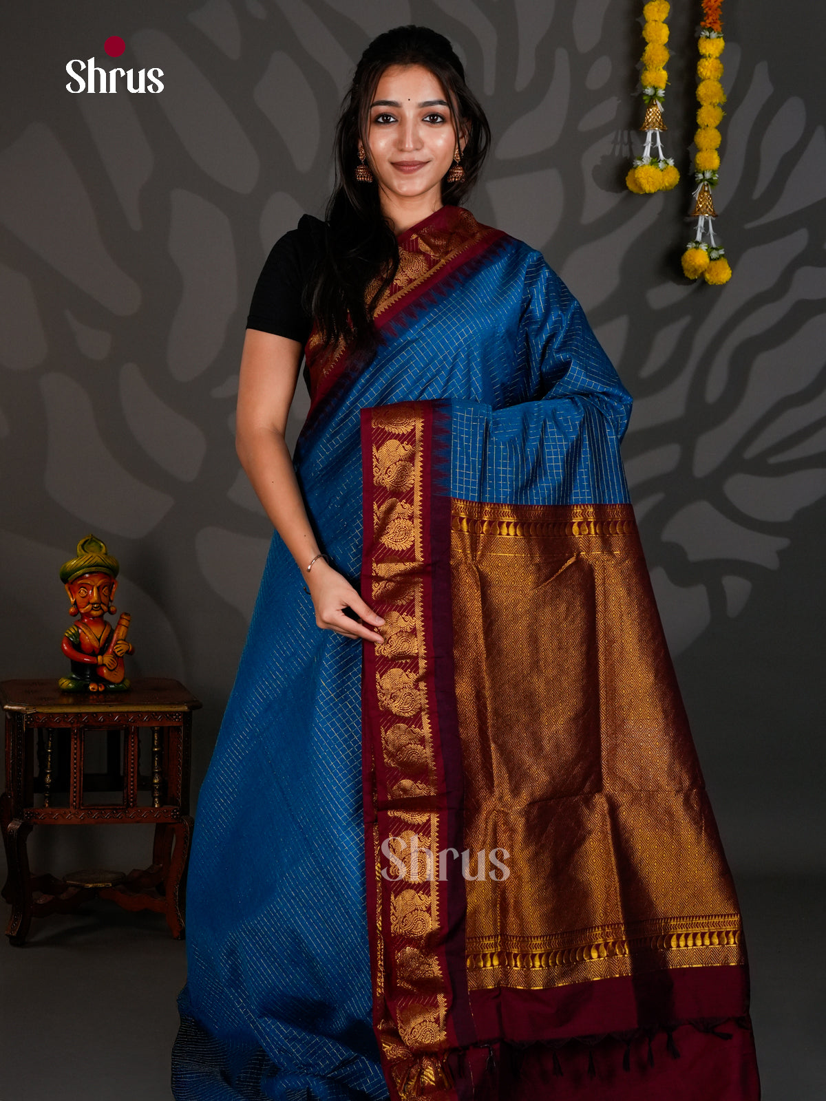 Kalyani Cotton Saree - ECS25179 - Shop on Shrus.com