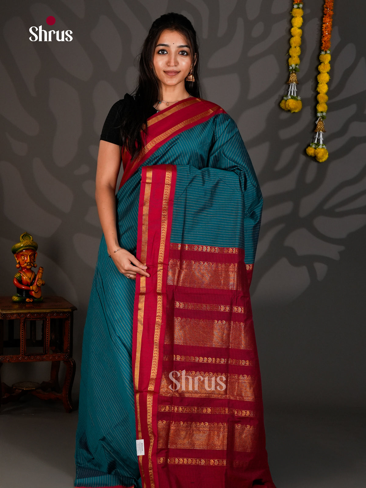 Kalyani Cotton Saree - ECS25197 - Shop on Shrus.com