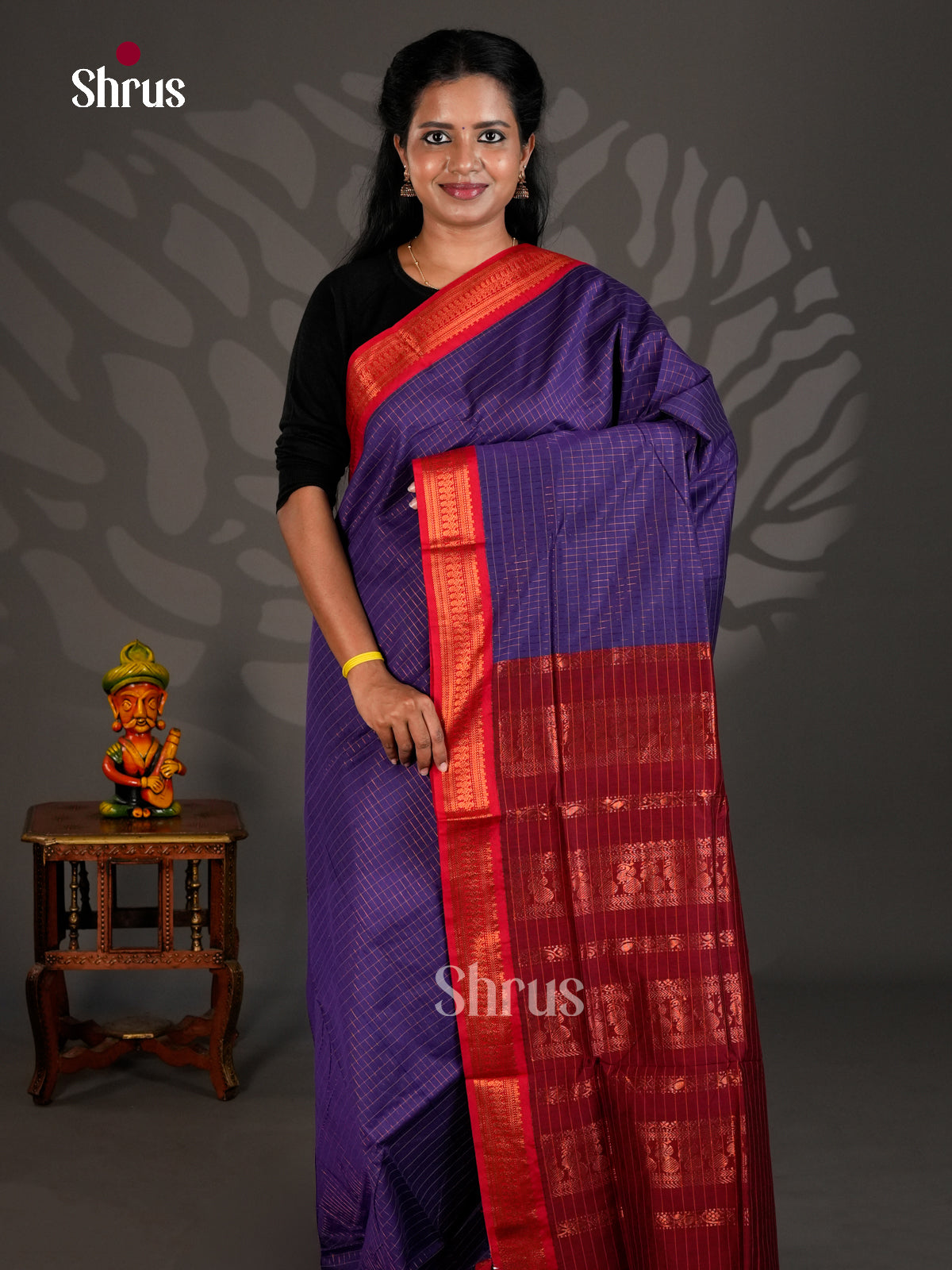 Kalyani Cotton Saree - ECS25356 - Shop on Shrus.com