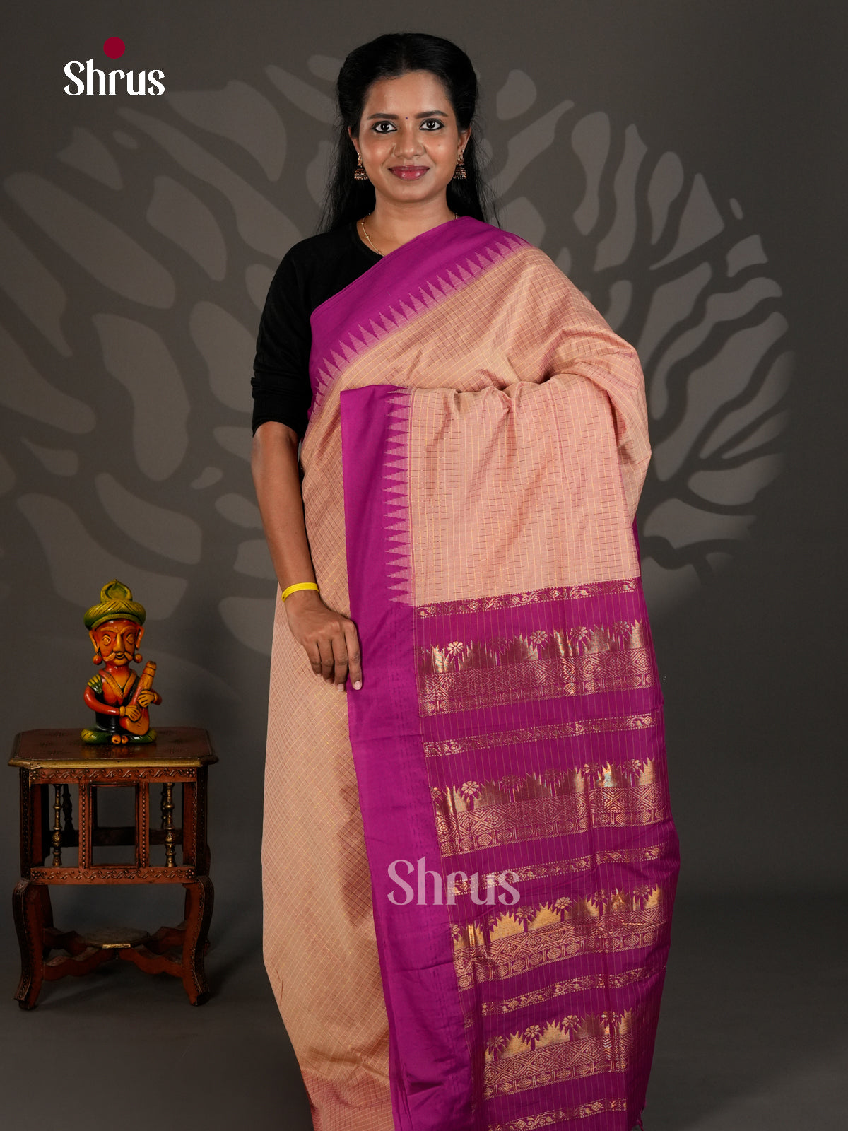 Kalyani Cotton Saree - ECS25366 - Shop on Shrus.com