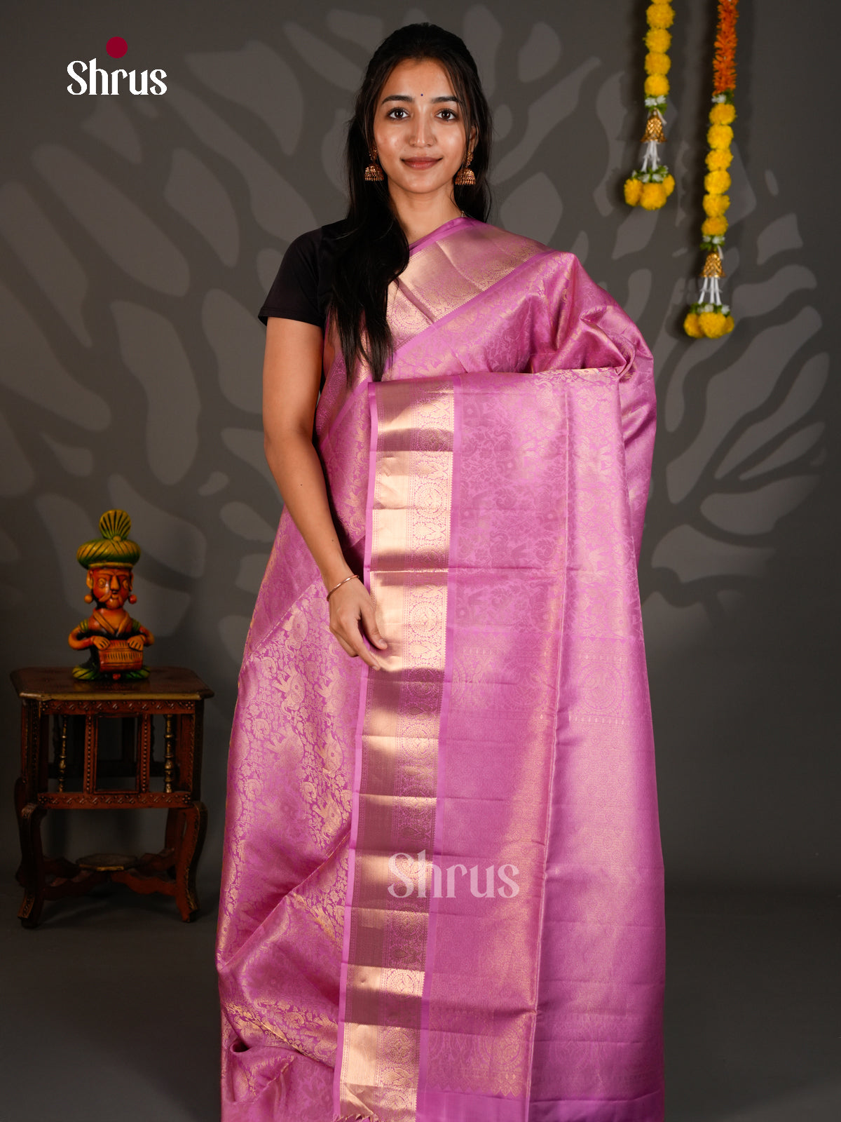Soft Silk Saree - ECS27006 - Shop on Shrus.com