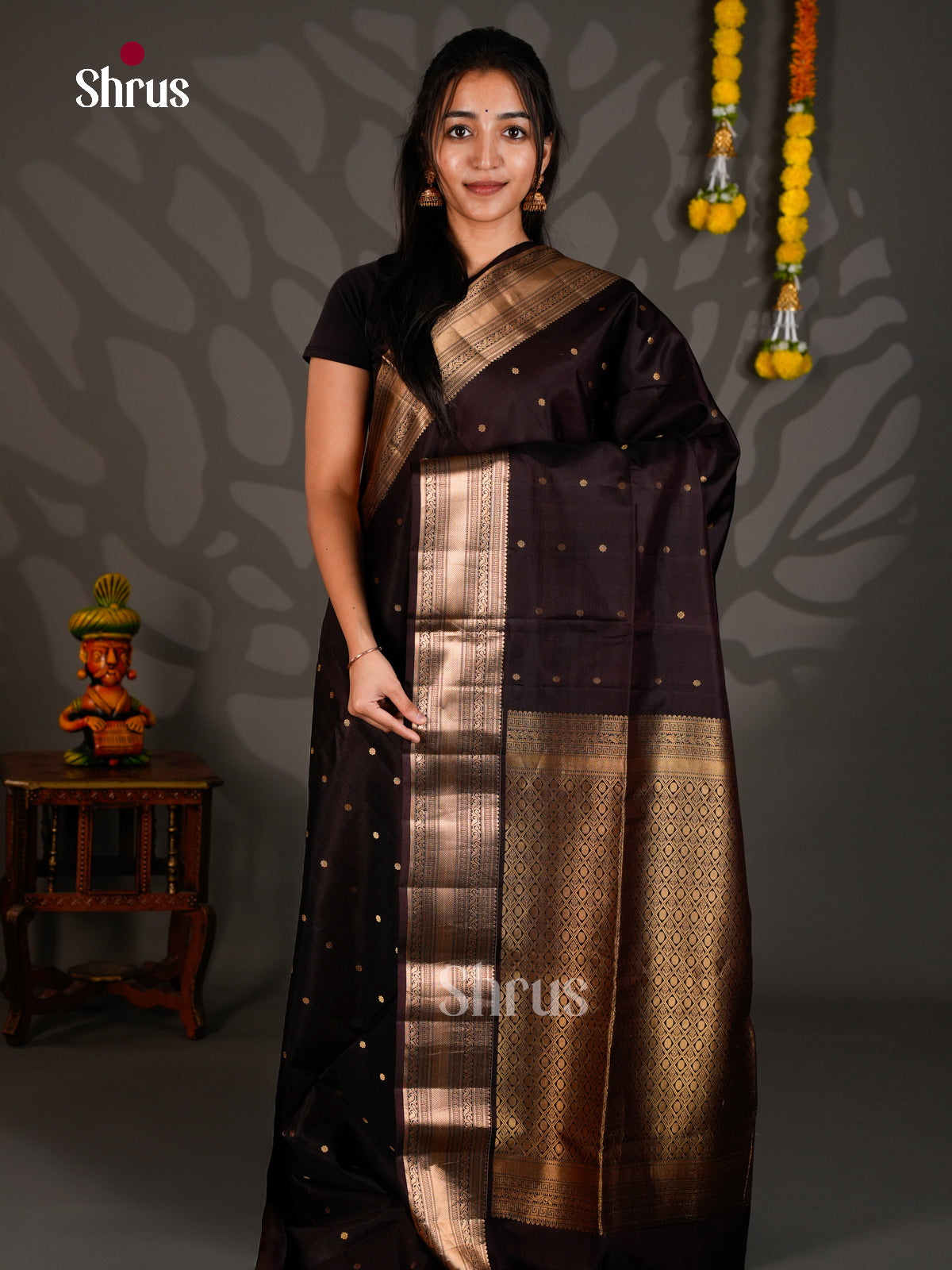 Soft Silk Saree - ECS27007 - Shop on Shrus.com
