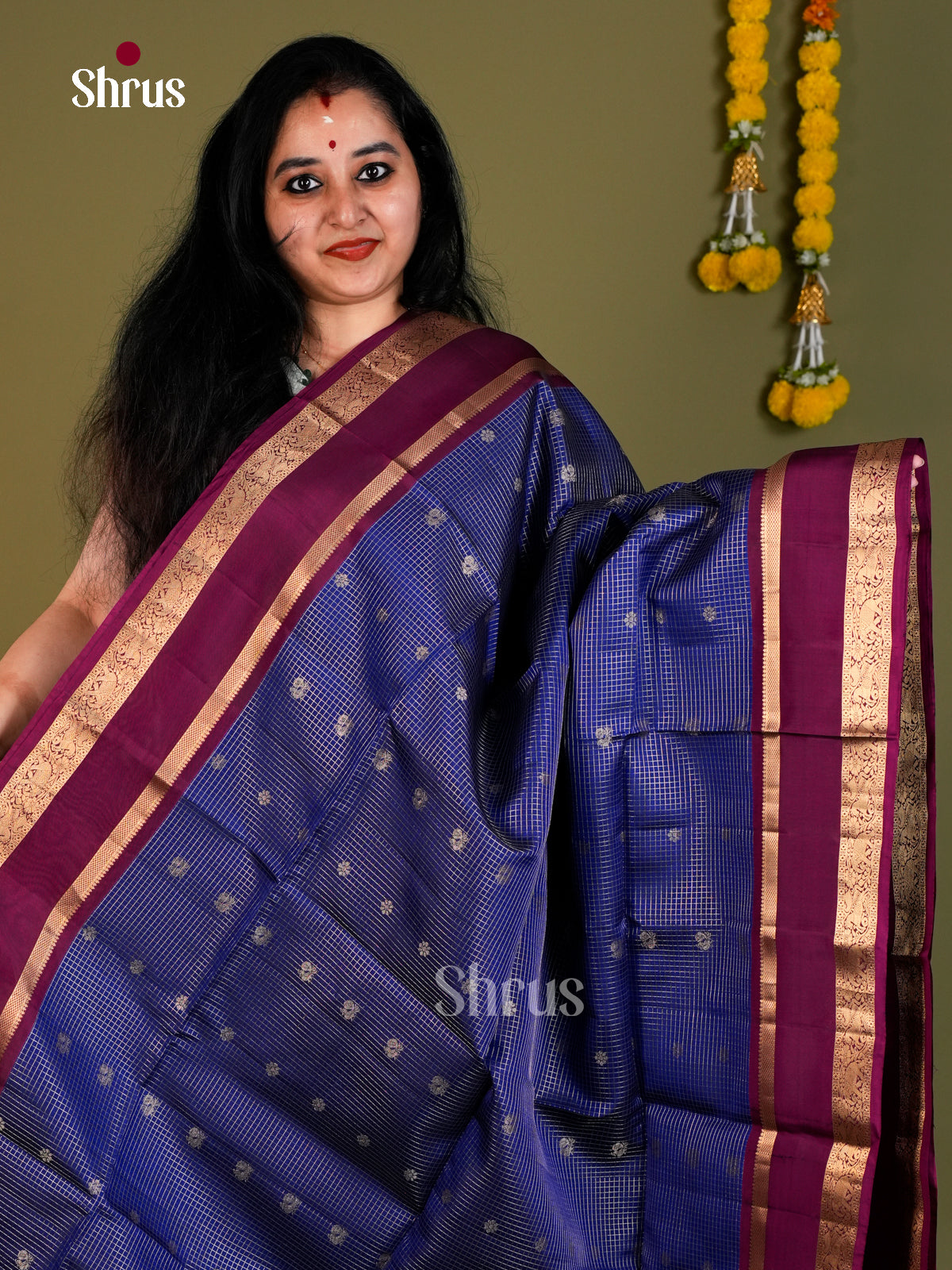 Softsilk-halfpure Saree - EDS04039 - Shop on Shrus.com