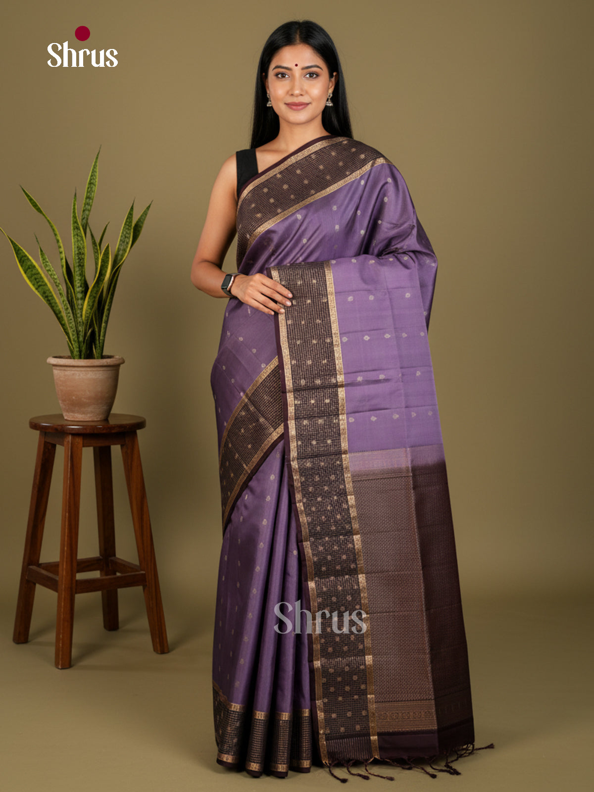 Softsilk-halfpure Saree - EDS04053 - Shop on Shrus.com