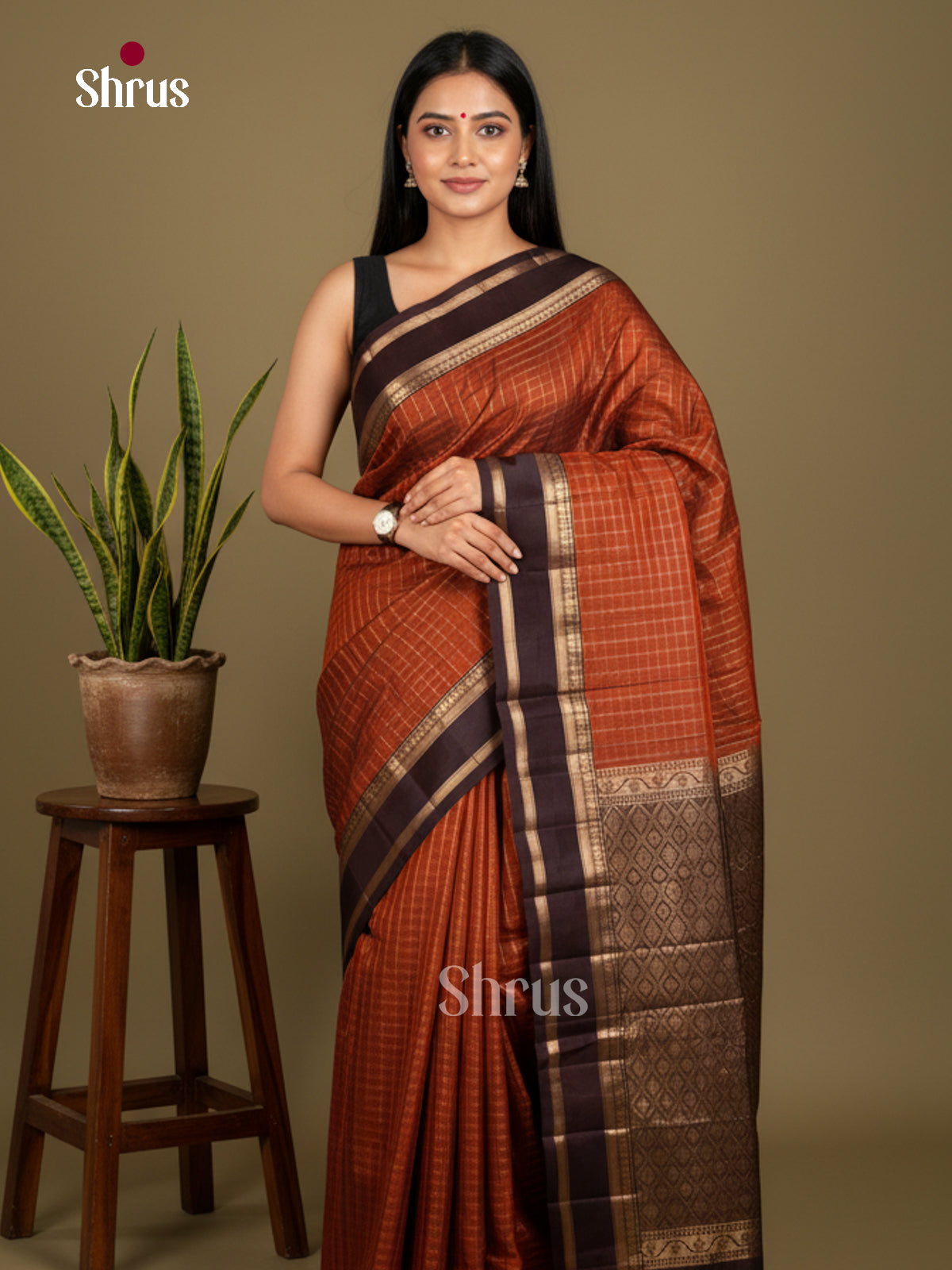 Softsilk-halfpure Saree - EDS04068 - Shop on Shrus.com