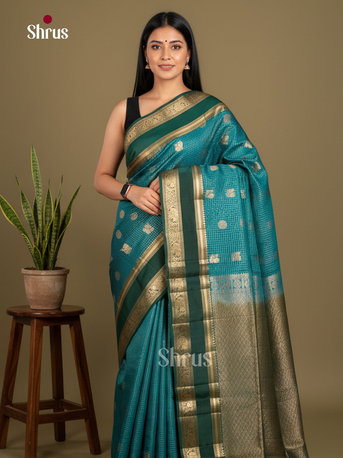 Softsilk-halfpure Saree - EDS04069 - Shop on Shrus.com