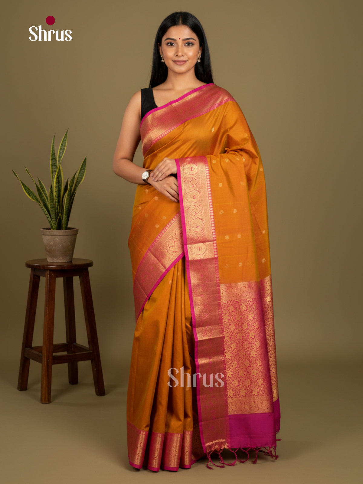 Softsilk-halfpure Saree - EDS04071 - Shop on Shrus.com