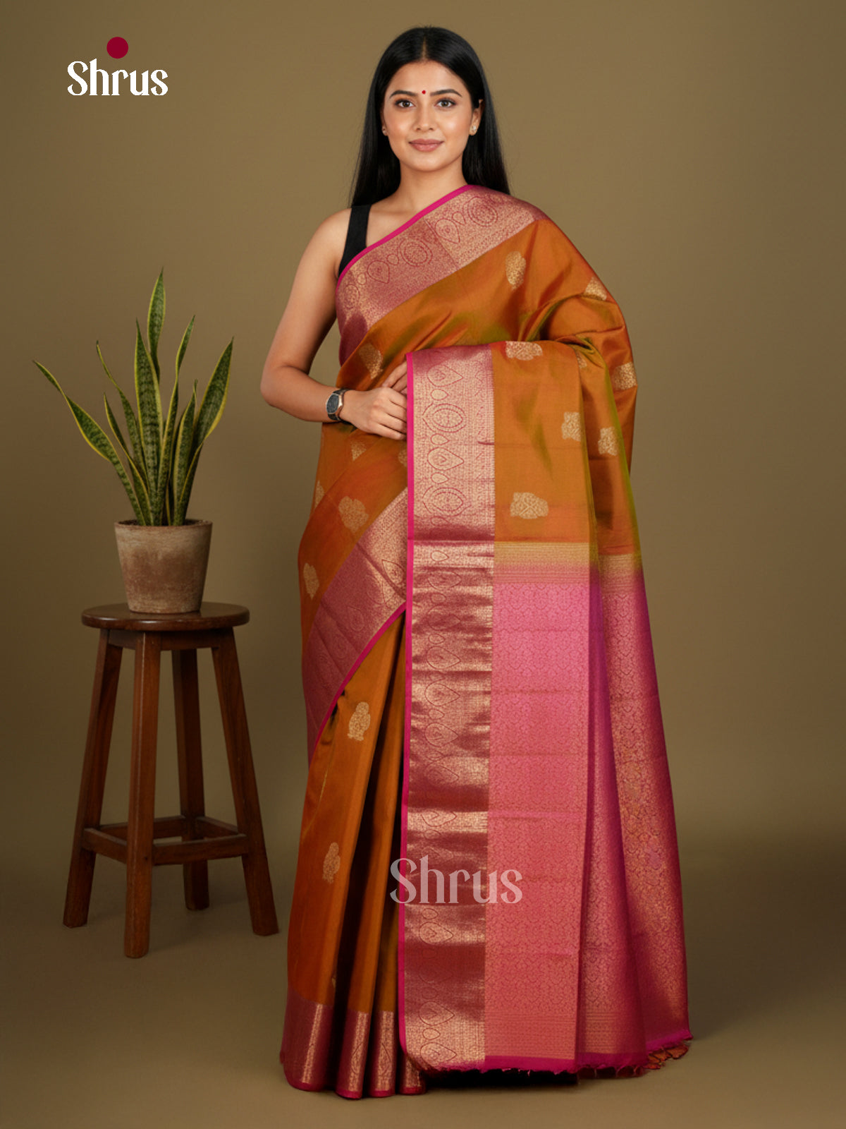 Softsilk-halfpure Saree - EDS04072 - Shop on Shrus.com