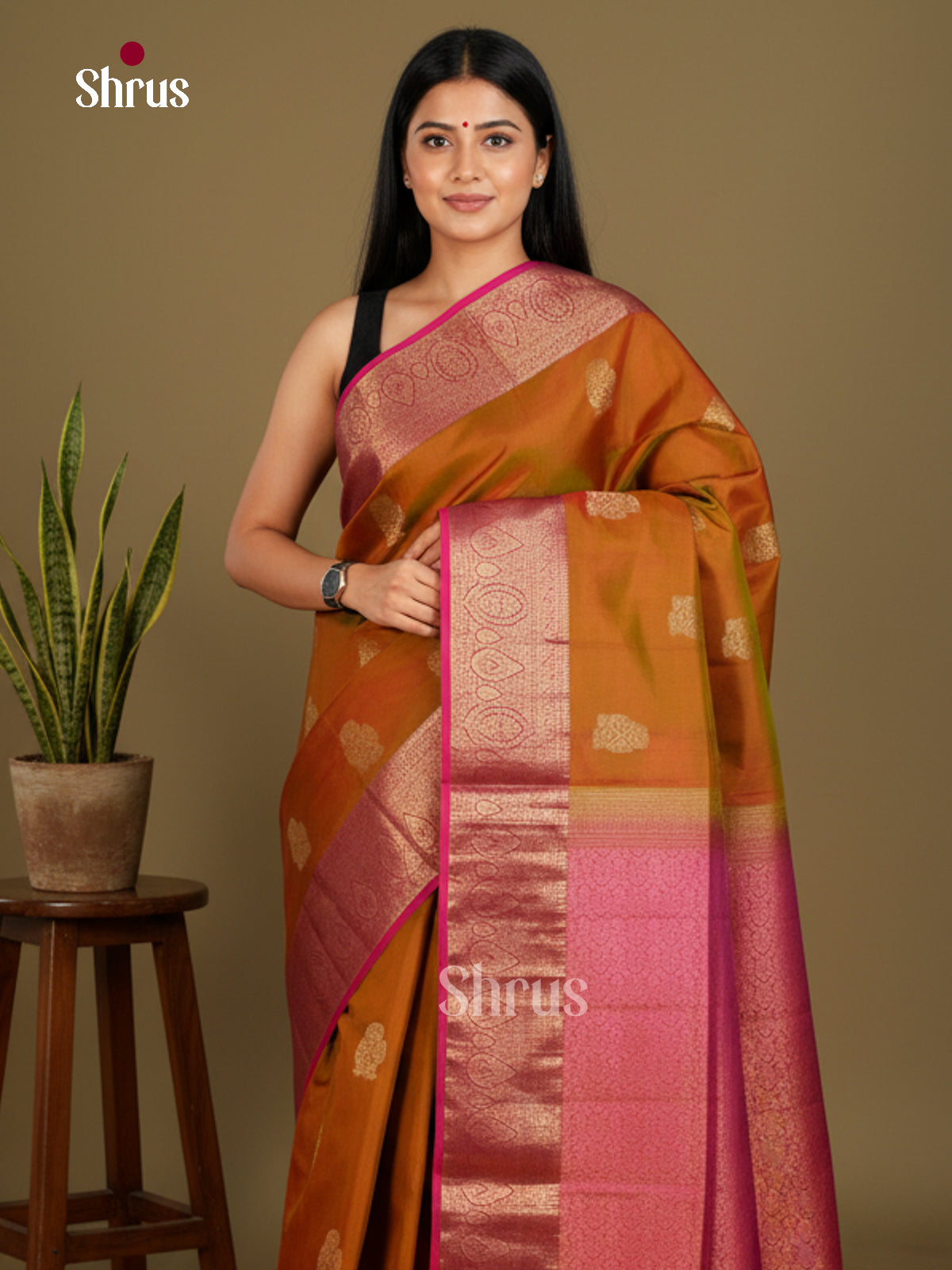 Softsilk-halfpure Saree - EDS04072 - Shop on Shrus.com
