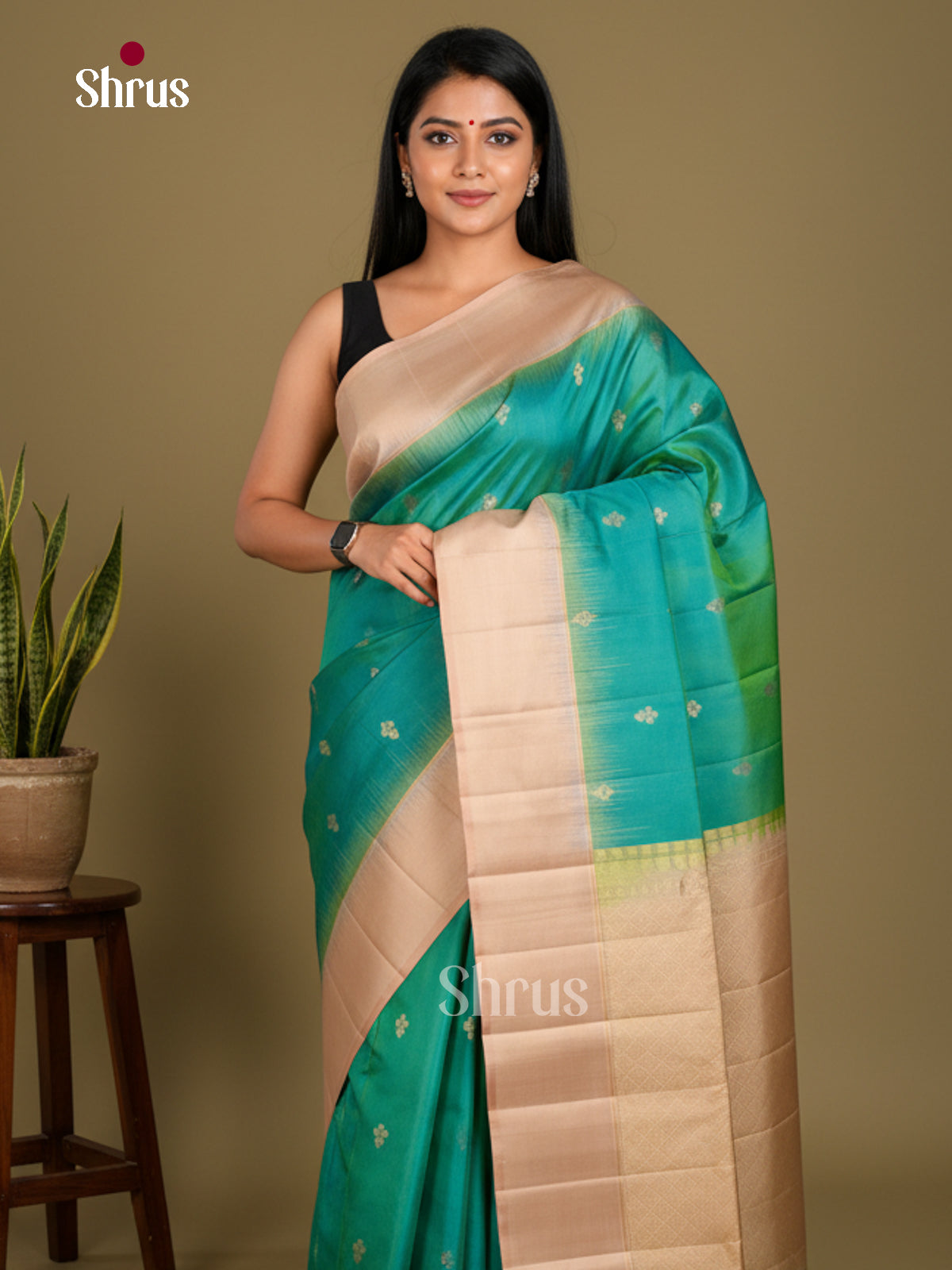 Soft Silk Saree - EDS04144 - Shop on Shrus.com
