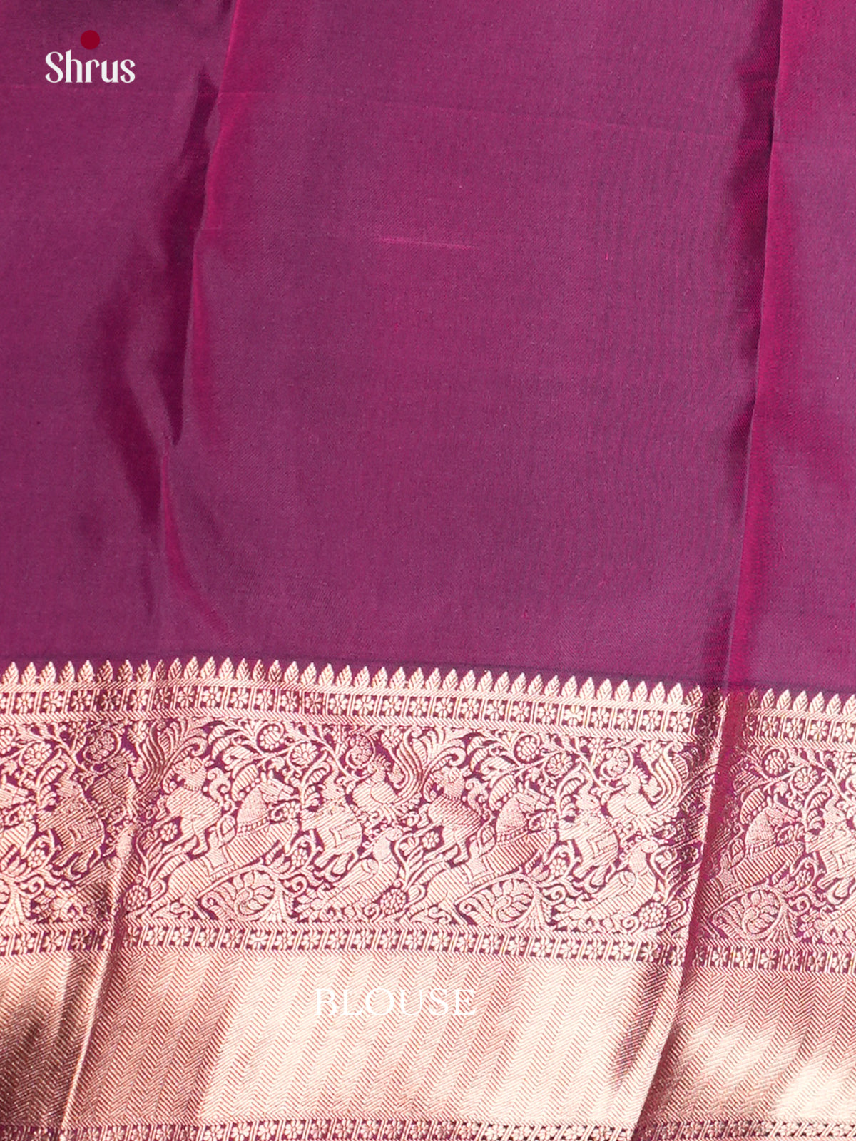 Kanchipuram silk Saree - EDS04186 - Shop on Shrus.com