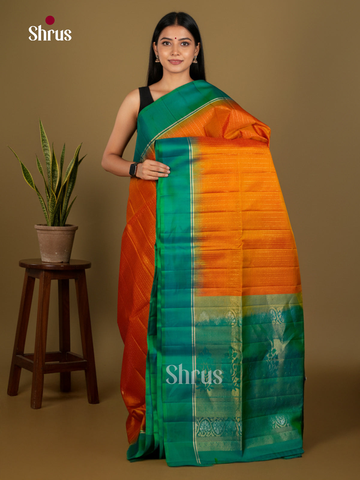 Soft Silk Saree - EDS04194 - Shop on Shrus.com