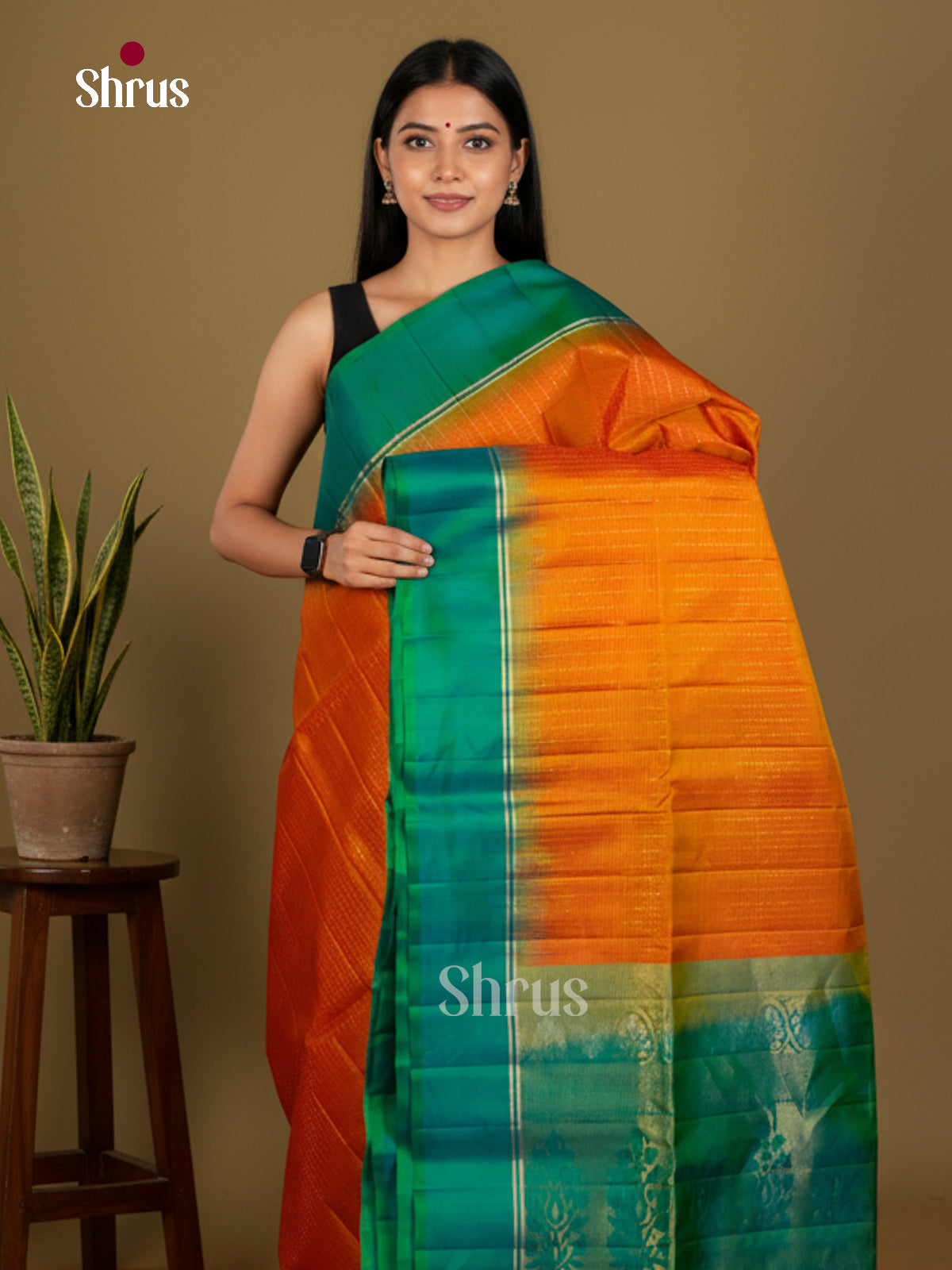 Soft Silk Saree - EDS04194 - Shop on Shrus.com