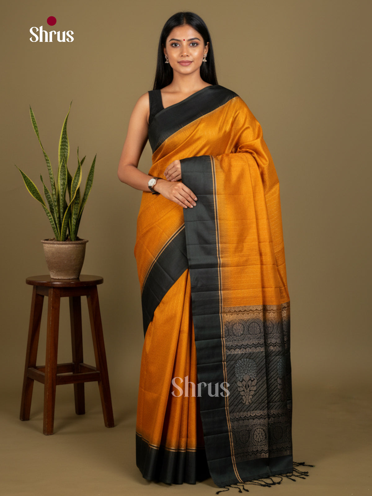 Soft Silk Saree - EDS04196 - Shop on Shrus.com