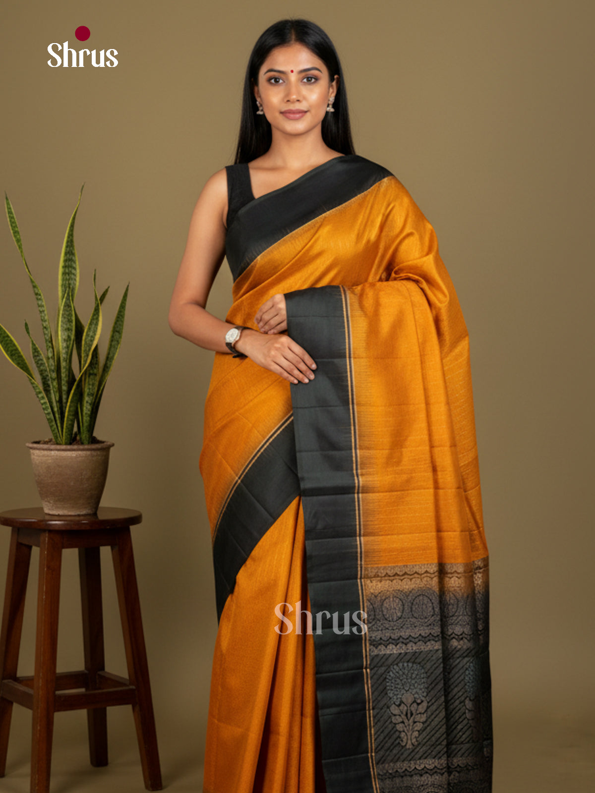 Soft Silk Saree - EDS04196 - Shop on Shrus.com