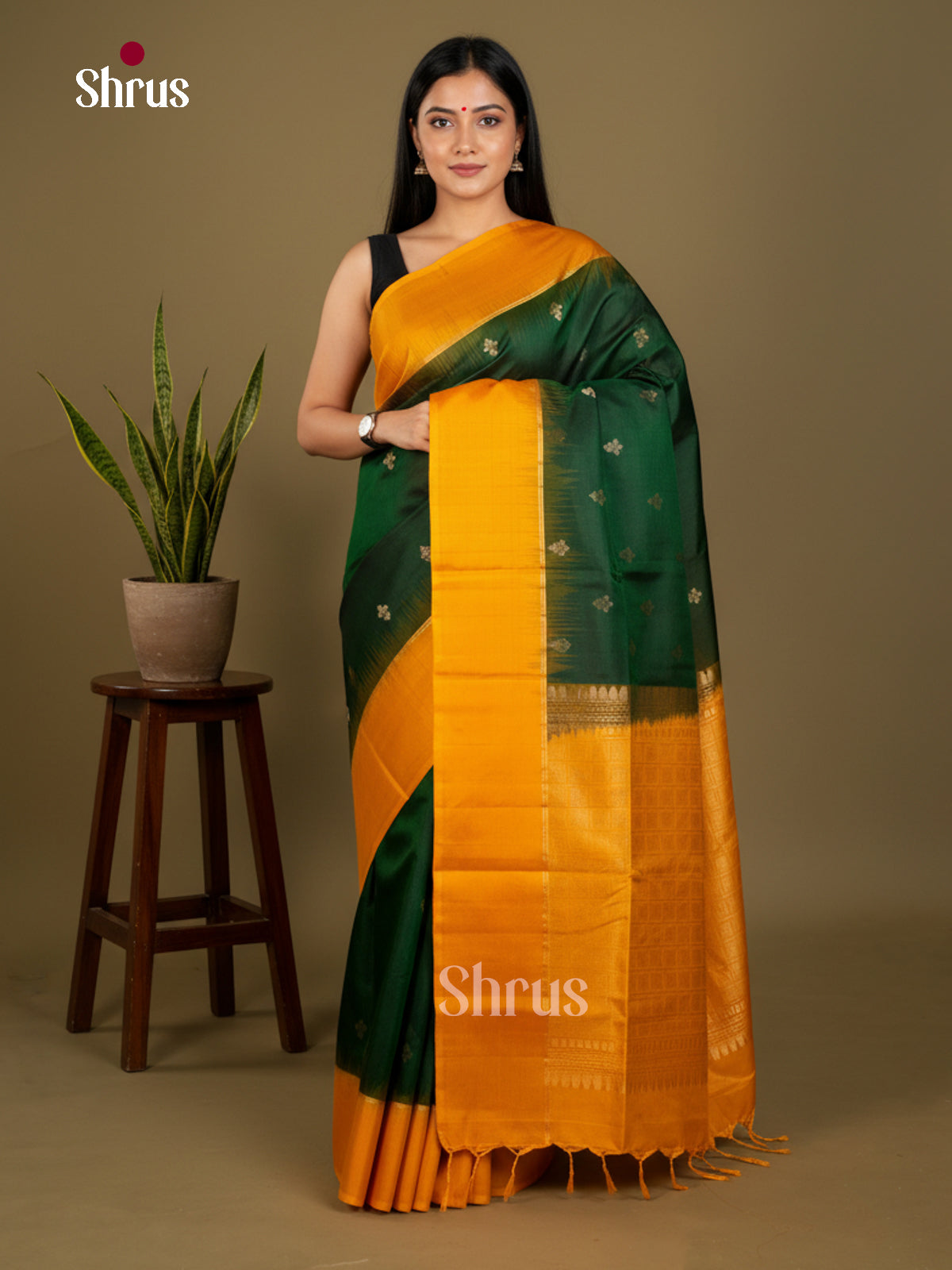 Soft Silk Saree - EDS04208 - Shop on Shrus.com