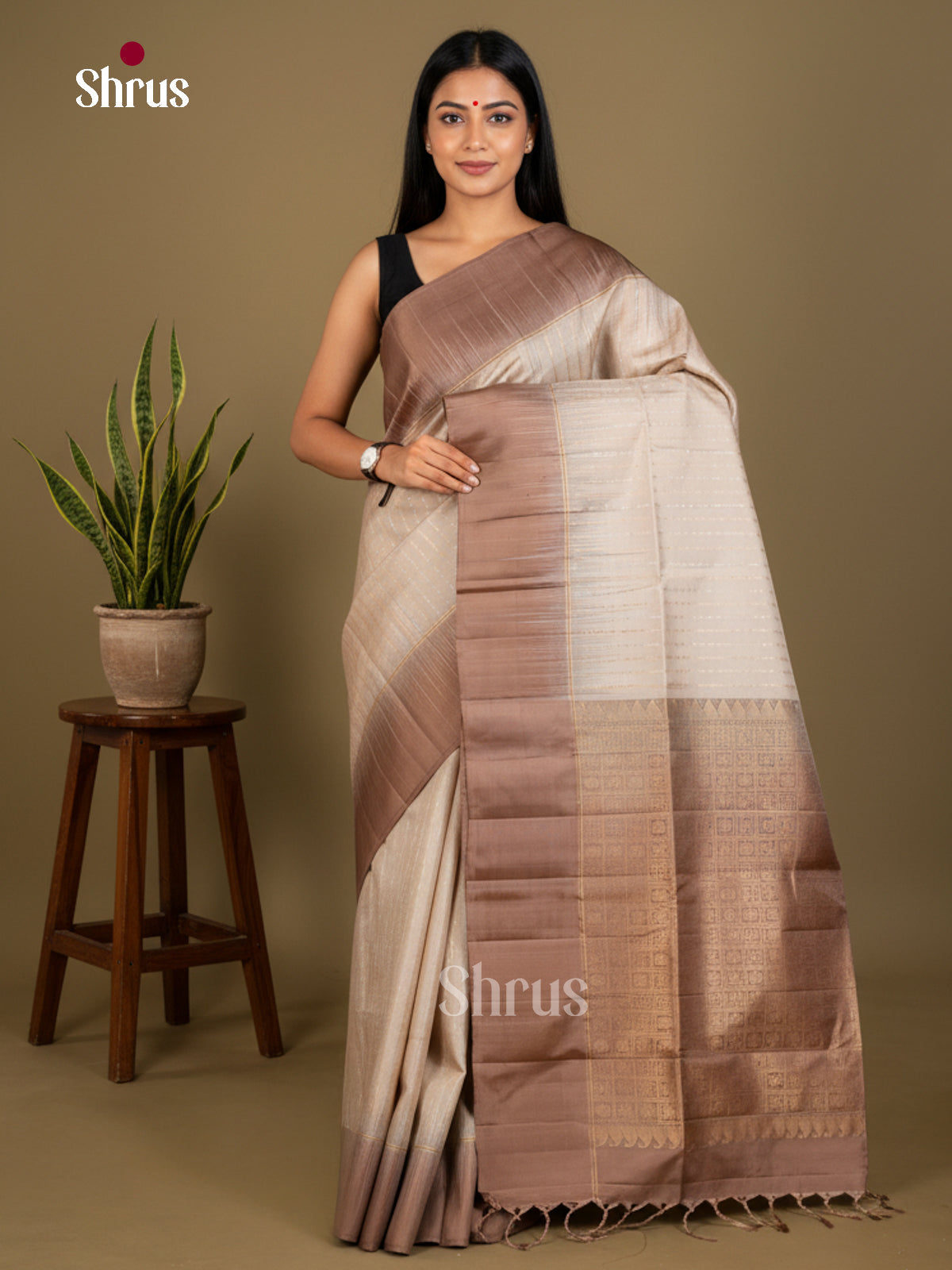 Soft Silk Saree - EDS04210 - Shop on Shrus.com